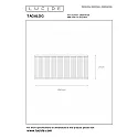 Lucide ceiling luminaire TAGALOG round E27 IP20, wood, black