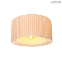 ceiling luminaire FOLD E27 IP20, black, white dimmable