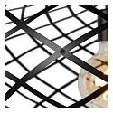 Lucide pendant luminaire WOLFRAM oval E27 IP20, black