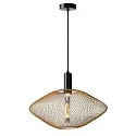 Pendelleuchte MESH, Ø 45 cm, Höhe 40cm, 1xE27 , Gold matt, messing