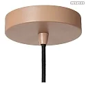 pendant luminaire MESH E27 IP20, brass, black dimmable