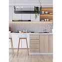 Lucide pendant luminaire MIRAVELLE 6 flames, square GU10 IP20, black