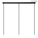 Lucide pendant luminaire ROSAS 3 flames E27 IP20, brass, black dimmable