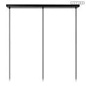 Lucide pendant luminaire ALMELO 3 flames E27 IP20, brass, black dimmable