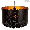 Lucide Pendelleuchte ALMELO 1x E27 IP20 schwarz