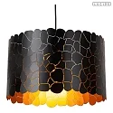 Lucide Pendelleuchte ALMELO 1x E27 IP20 schwarz
