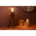 table lamp MESH oval E27 IP20, gold matt, brass, black 