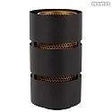 Lucide table lamp ROSAS E27 IP20, brass, black 
