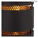 Lucide table lamp ROSAS E27 IP20, brass, black 