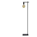 Lucide floor lamp LEANNE square E27 IP20, black 