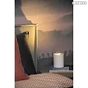 Lucide Tischleuchte TUBE Ø 9,6 cm x H 12,5 cm 1x GU10 40° 5W (inkl.) IP20 2600K/2800K CRI>80 dimmbar, weiß