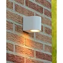 Lucide spot ZORA LED down, 1 flame, half round GU10 IP44, white dimmable