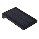 Lucide wall luminaire BASIC LED square IP44, black