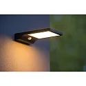 Lucide wall luminaire BASIC LED square IP44, black