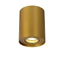 Deckenstrahler TUBE, Ø 9,6 cm, 1xGU10, zylindrisch, Gold matt, messing