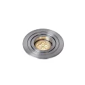 recessed luminaire TUBE round GU10 IP20, chrome matt