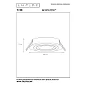 Lucide Einbaustrahler TUBE, Ø 9,2 cm, 1xGU10, rund, schwarz