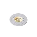 Lucide Einbaustrahler TUBE, Ø 9,2 cm, 1xGU10, rund, weiß