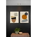 recessed luminaire TUBE square GU10 IP20, chrome matt