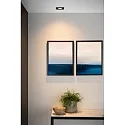 Lucide recessed luminaire TUBE square, swivelling GU10 IP20, black