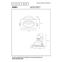 Lucide recessed luminaire EMBED square GU10 IP20, black