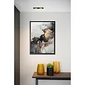 Lucide recessed luminaire EMBED 2 flames, square GU10 IP20, black