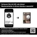 Lucide spot AVEN square GU10 IP65, black