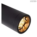 Lucide ceiling luminaire GRADO 3 flames, swivelling, rotatable GU10 IP20, black dimmable