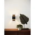Lucide wall luminaire CUBO square G9 IP20, black