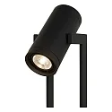 Lucide floor lamp DOME 2 flames, cylindrical GU10 IP20, black dimmable