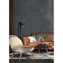 Lucide floor lamp DOME 2 flames, cylindrical GU10 IP20, black dimmable
