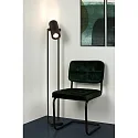 Lucide floor lamp DOME 2 flames, cylindrical GU10 IP20, black dimmable