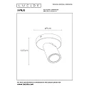 spot XYRUS LED round GU10 IP20