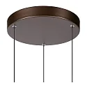 pendant luminaire MARGARY 3 flames IP20, black dimmable
