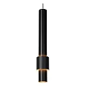 Lucide pendant luminaire MARGARY 5 flames IP20, black dimmable