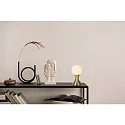 Lucide table lamp MOYA G9 IP20, gold matt, brass, opal 