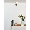 spot LENNERT LED rotatable, tiltable GU10 IP20, chrome matt dimmable