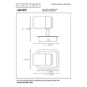 Lucide LED Deckenstrahler LENNERT, GU10, 1x5W, 3000K, dimmbar, schwarz