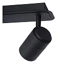 Lucide LED Deckenstrahler LENNERT Badezimmerleuchte, GU10, 2x5W, 3000K, dimmbar, IP44, schwarz