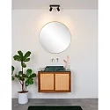 Lucide LED Deckenstrahler LENNERT Badezimmerleuchte, GU10, 2x5W, 3000K, dimmbar, IP44, schwarz