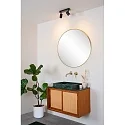 Lucide LED Deckenstrahler LENNERT Badezimmerleuchte, GU10, 2x5W, 3000K, dimmbar, IP44, schwarz
