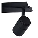 Lucide LED Deckenstrahler LENNERT Badezimmerleuchte, GU10, 3x5W, 3000K, dimmbar, IP44, schwarz