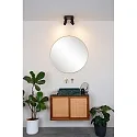 Lucide LED Deckenstrahler LENNERT Badezimmerleuchte, GU10, 4x5W, 3000K, dimmbar, IP44, schwarz
