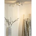 Lucide spot RILOU LED 4 flames, square GU10 IP20, chrome, white dimmable