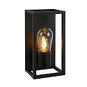 wall luminaire CARLYN square E14 IP54, black matt