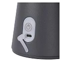 Lucide LA DONNA - Akku Tischleuchte Außen, Ø 19,7 cm, 1x2W, 2700K, IP54, dimmbar, Anthrazit