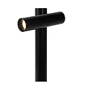 Lucide Outdoor LED Akku-Tischleuchte ANTRIM, IP54, 2.2W 2700K 140lm 28°, mit Kontakt-Ladestation + Touch-Dimmer, schwarz