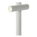 Lucide Outdoor LED Akku-Tischleuchte ANTRIM, IP54, 2.2W 2700K 140lm 28°, mit Kontakt-Ladestation + Touch-Dimmer, weiß