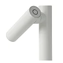 Lucide Outdoor LED Akku-Tischleuchte ANTRIM, IP54, 2.2W 2700K 140lm 28°, mit Kontakt-Ladestation + Touch-Dimmer, weiß