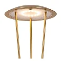 Lucide battery table lamp RENEE IP54, gold matt, brass dimmable
